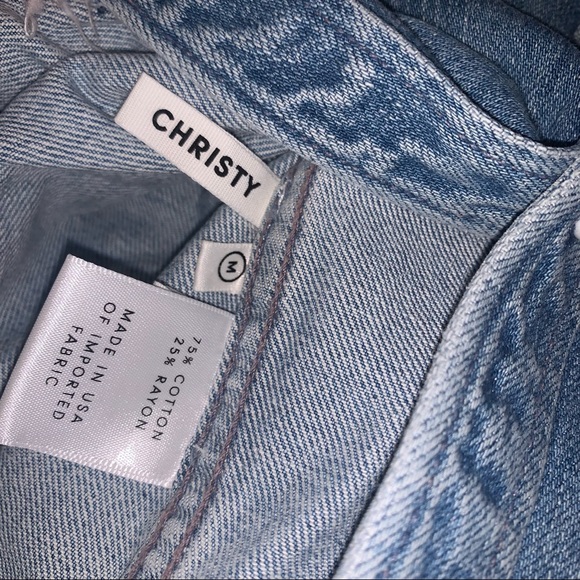 GRLFRND Christy Cropped Shirt in Harvest Moon - Picture 6 of 8